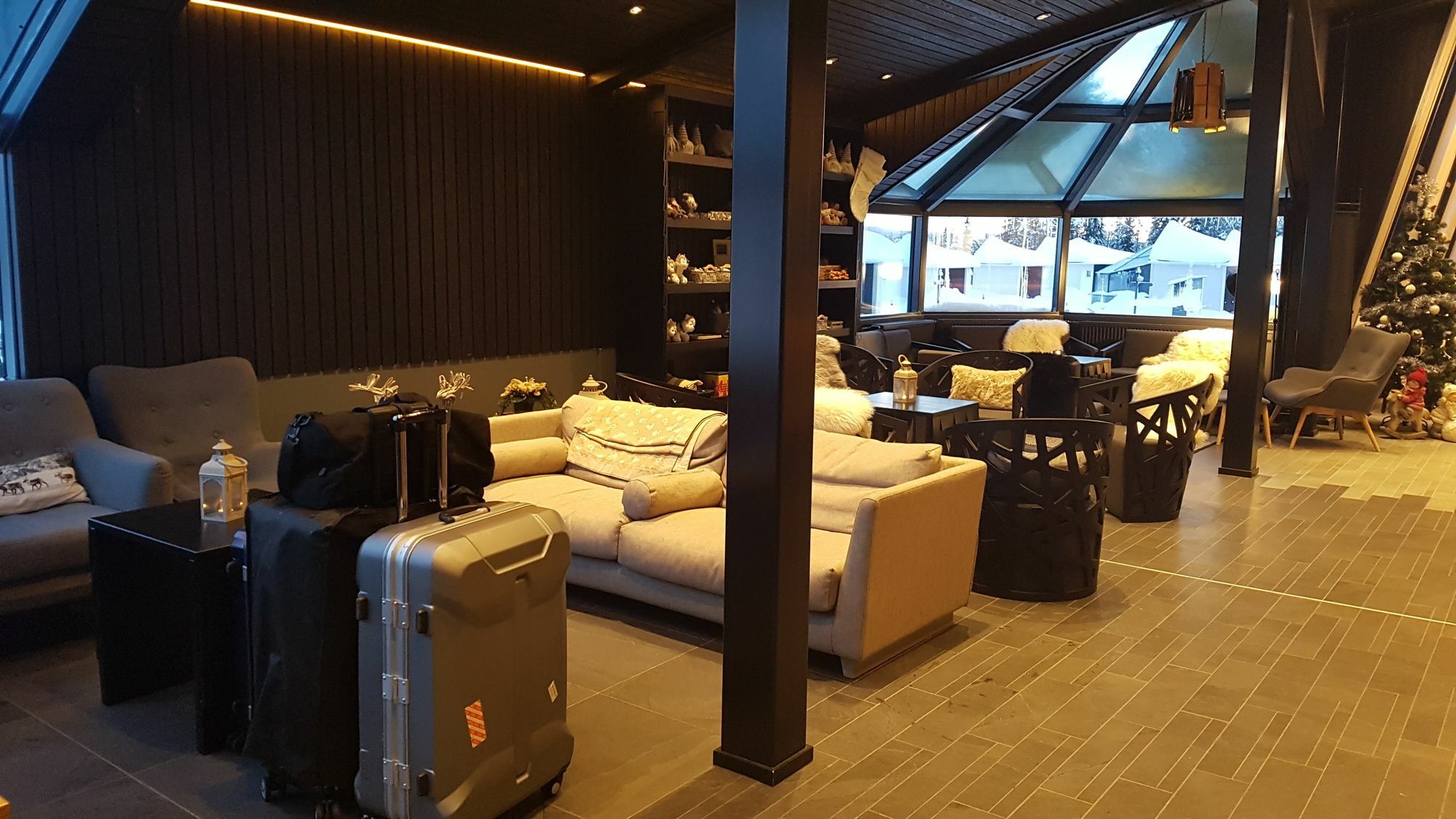 Hotel Santa'S Igloos Arctic Circle Rovaniemi Exterior foto
